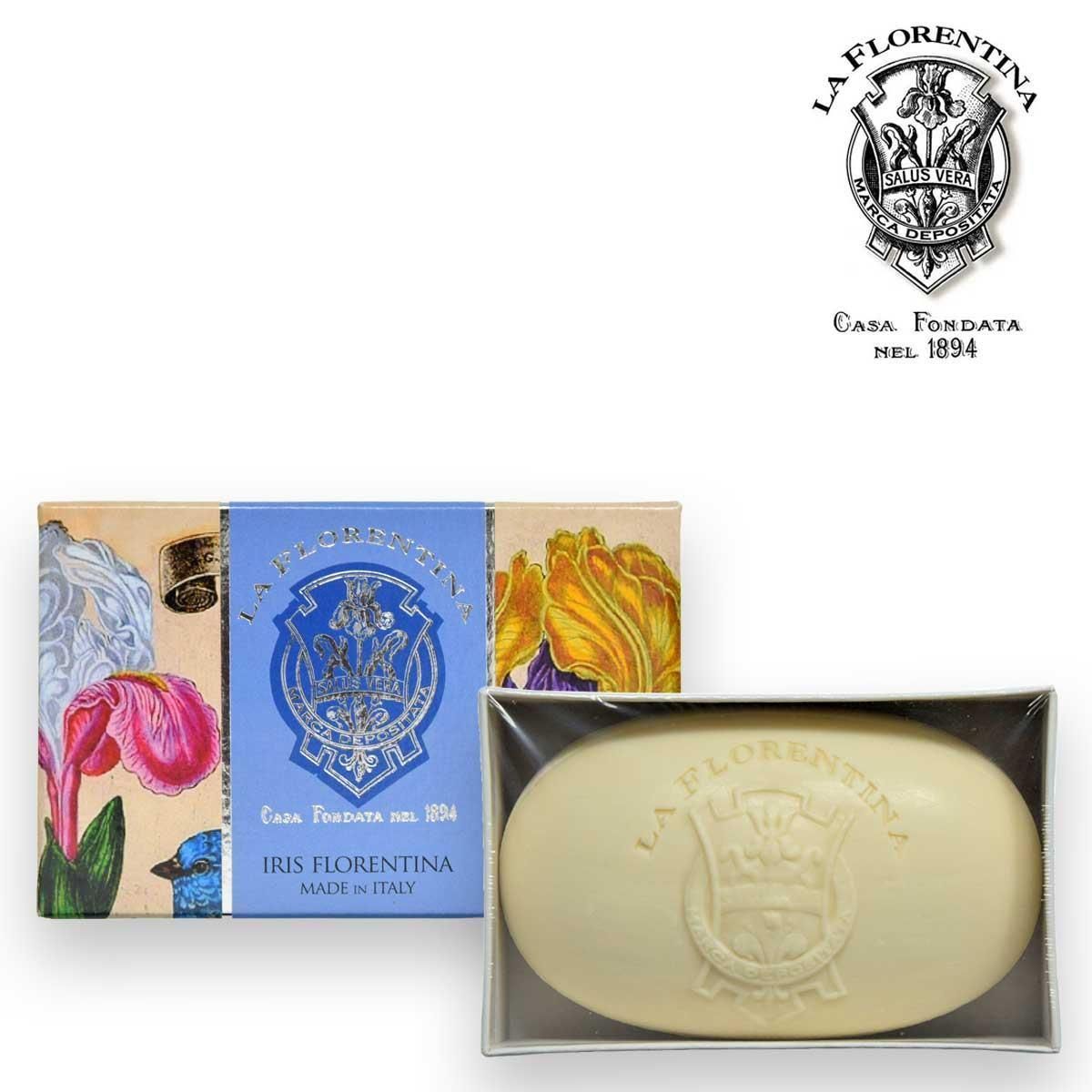 La Florentina Bath Soap Iris Florentina Мыло для тела с маслом ши, оливковым маслом и экстрактом Флорентийского ириса 300 гр