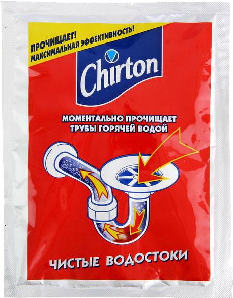 Chirton Средство для прочистки труб горячей водой 80 гр