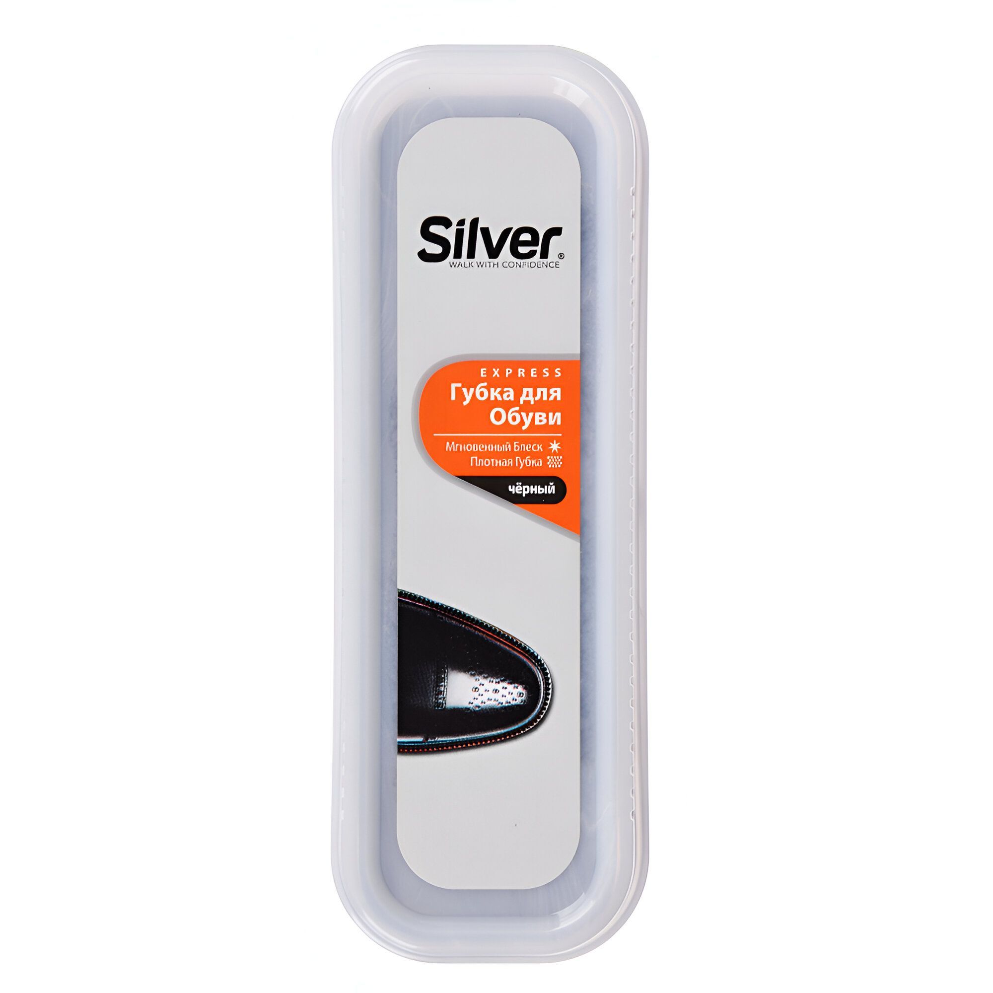 Silver Express Губка силиконовая Черная
