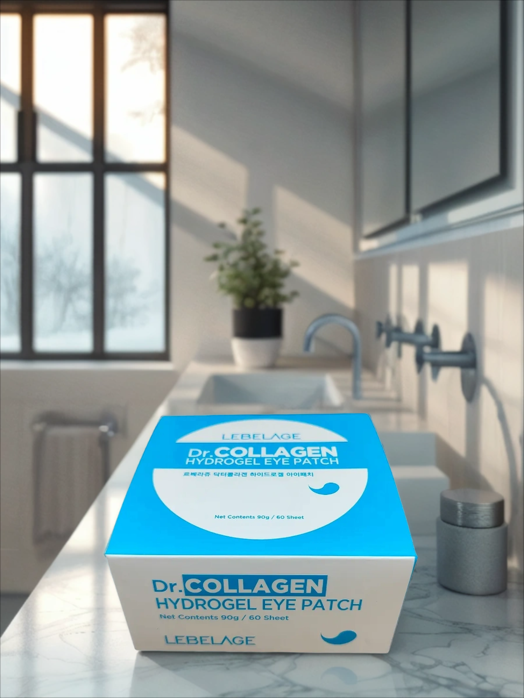 Lebelage Hydrogel Eye Patch Dr. Collagen Гидрогелевые патчи для глаз с коллагеном 60 шт 90 гр