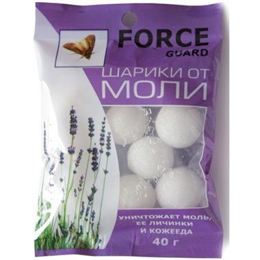 Force Guard Шарики иснсектицидные от моли 40 гр