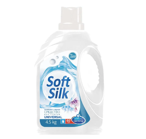 Romax Soft Silk Universal Жидкое средство для стирки белья универсальное 4,5 кг на 60 стирок