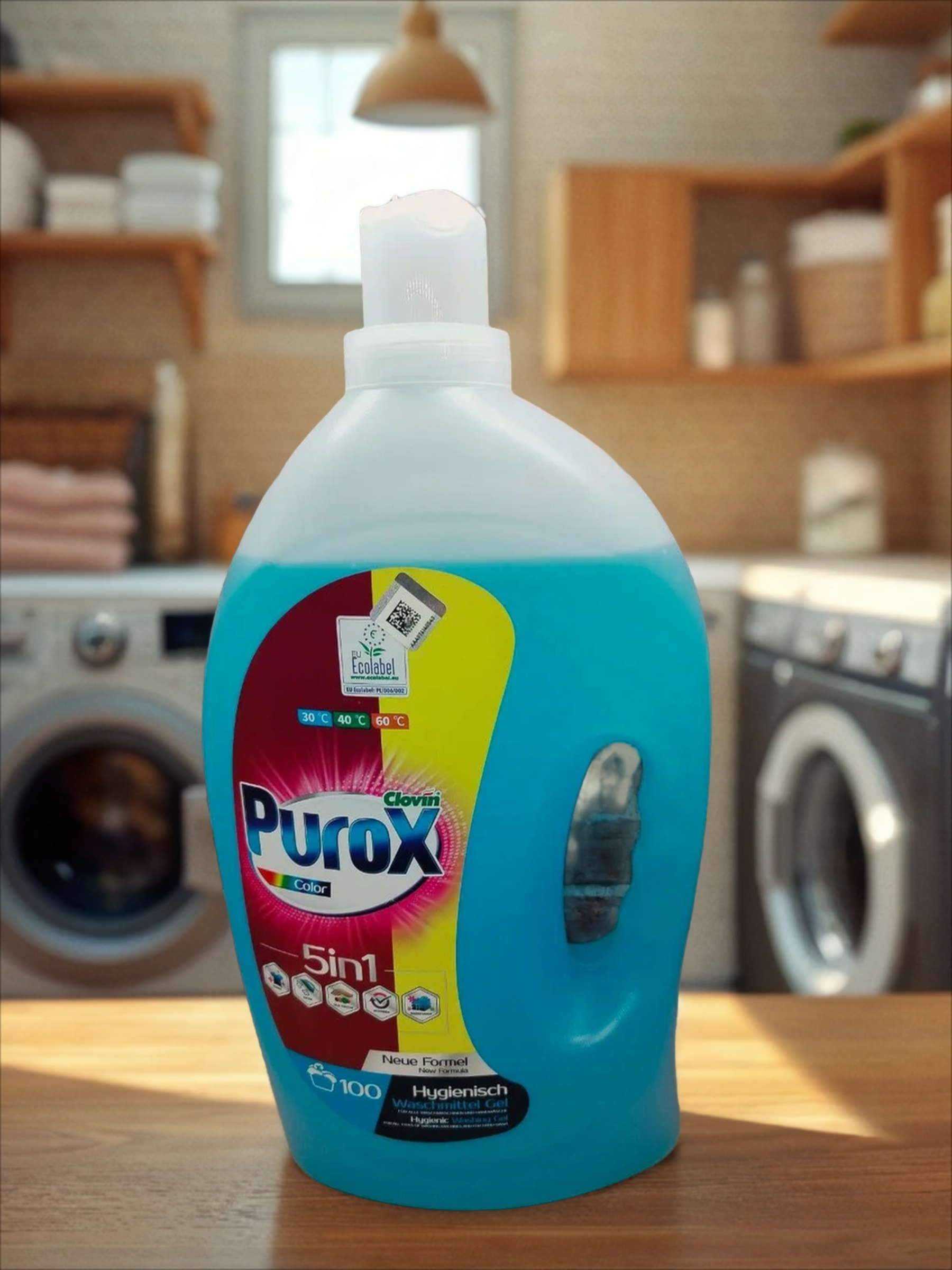 Clovin Purox Color Mix Гель для стирки цветного белья 5 в 1 3 л на 100 стирок