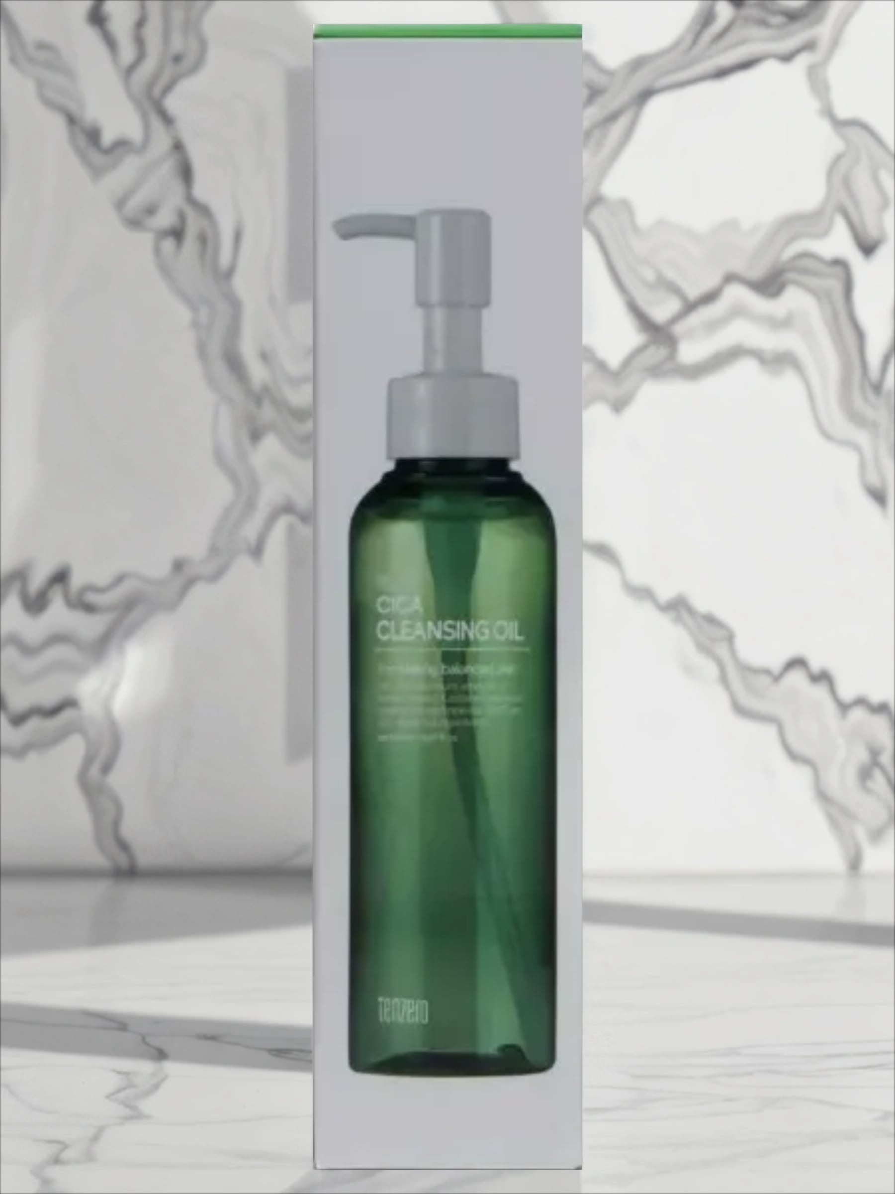 Tenzero Cleansing Oil Relief Cica Гидрофильное масло для лица разглаживающее с центеллой азиатской 150 мл