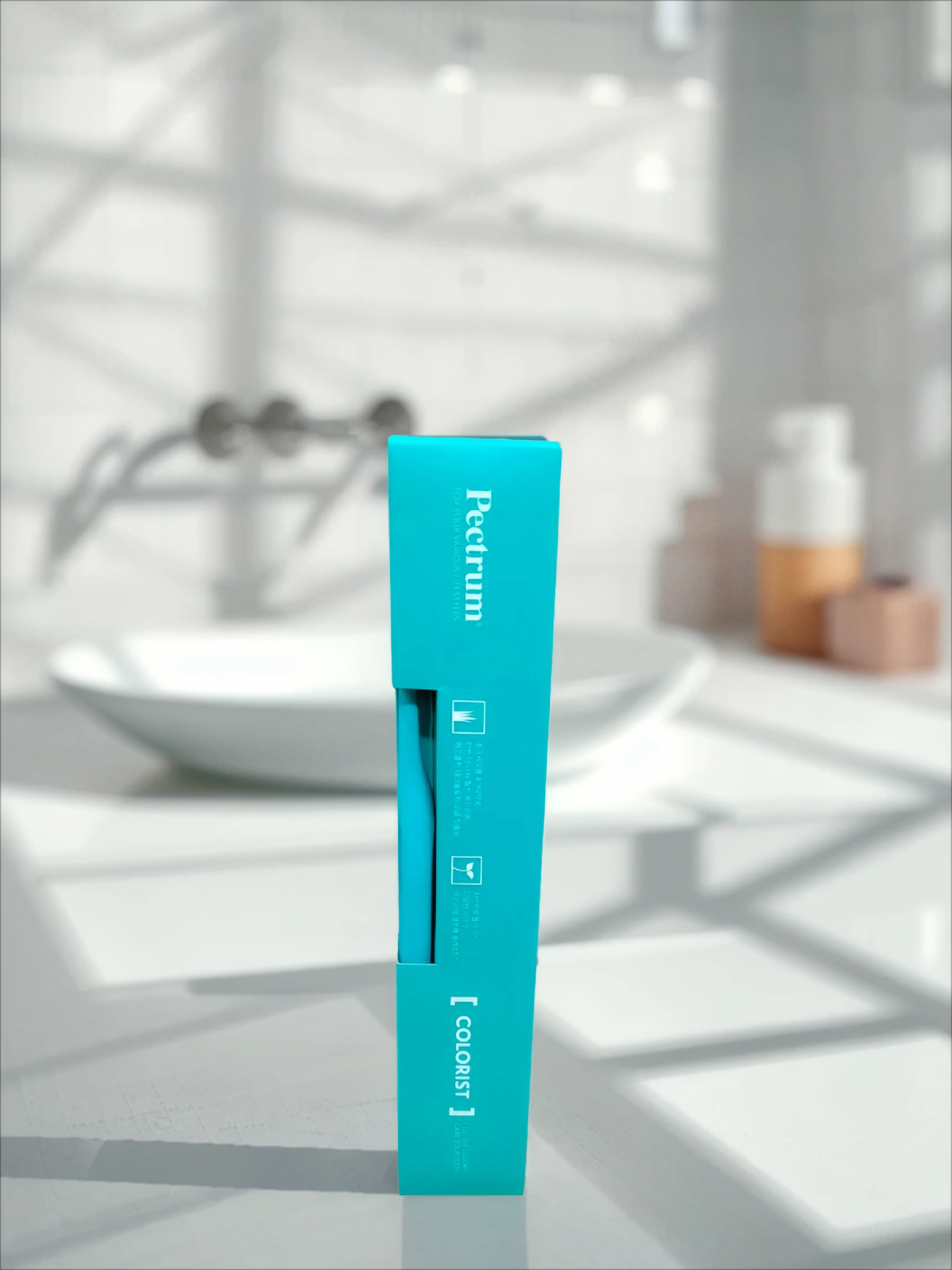 Pectrum Dental Care Nano Silver Colorist 05 Mint Зубная щетка c наночастицами серебра и сверхтонкой двойной щетиной средней и мягкой жесткости Мятная