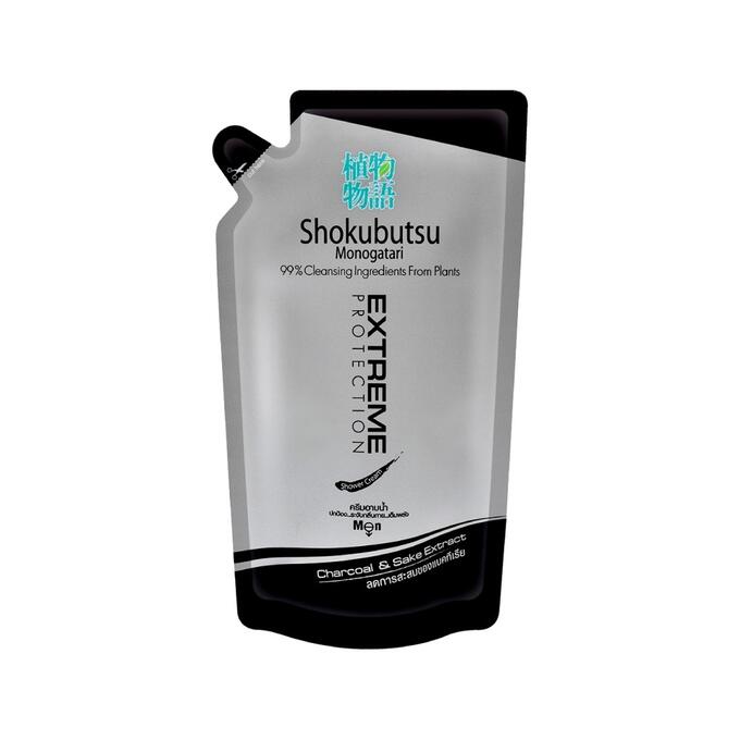 Lion Shokubutsu Extreme Protecrion Крем-гель для душа мужской 500 мл запасной блок