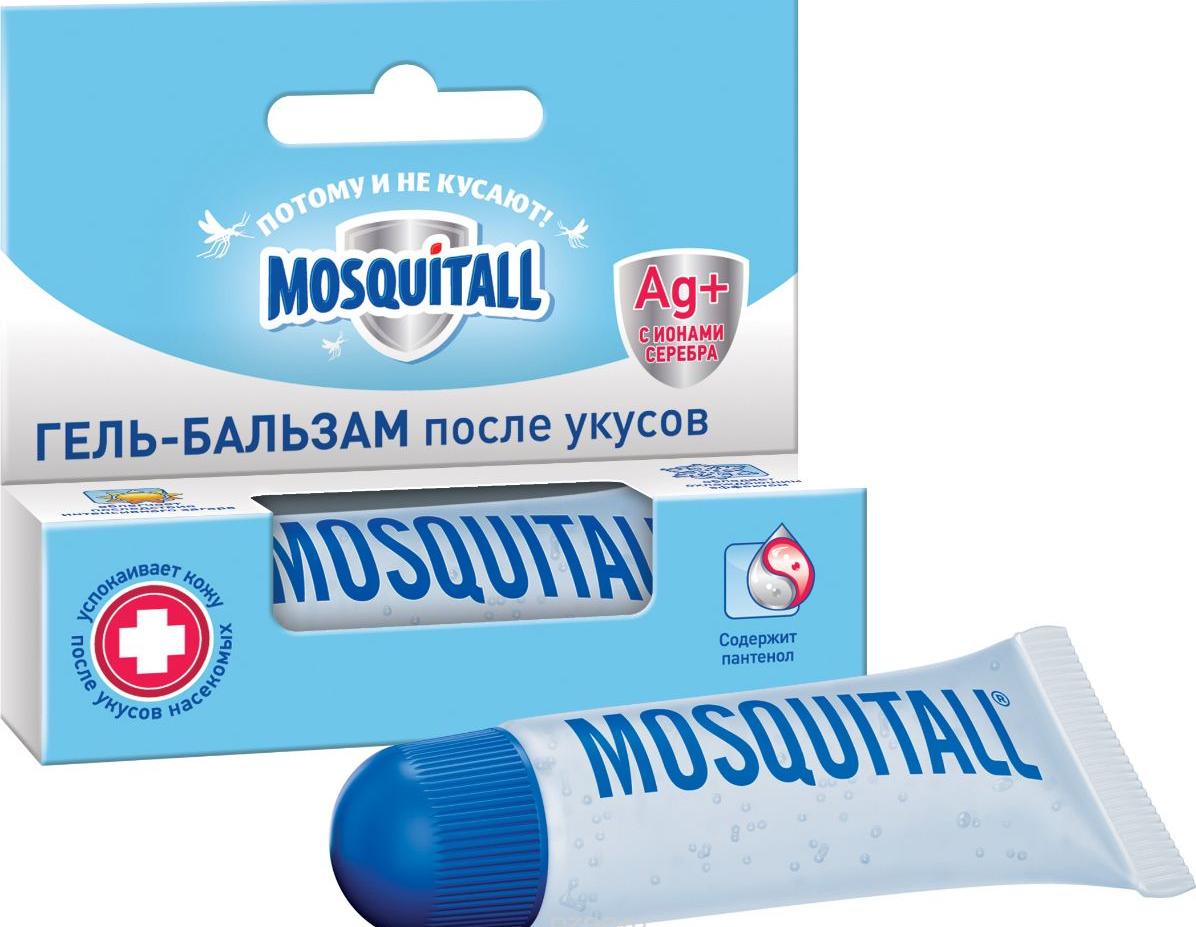Mosquitall Гель-бальзам Скорая помощь после укусов 10 мл