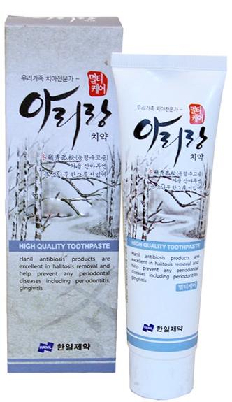 Hanil Arirang Multi Care Зубная паста комплексной защиты 150 гр