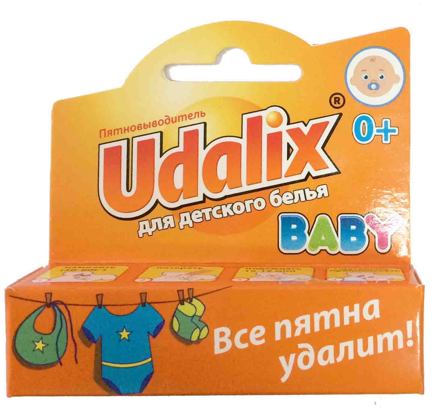 Udalix Baby Пятновыводитель карандаш для детского белья 35 гр