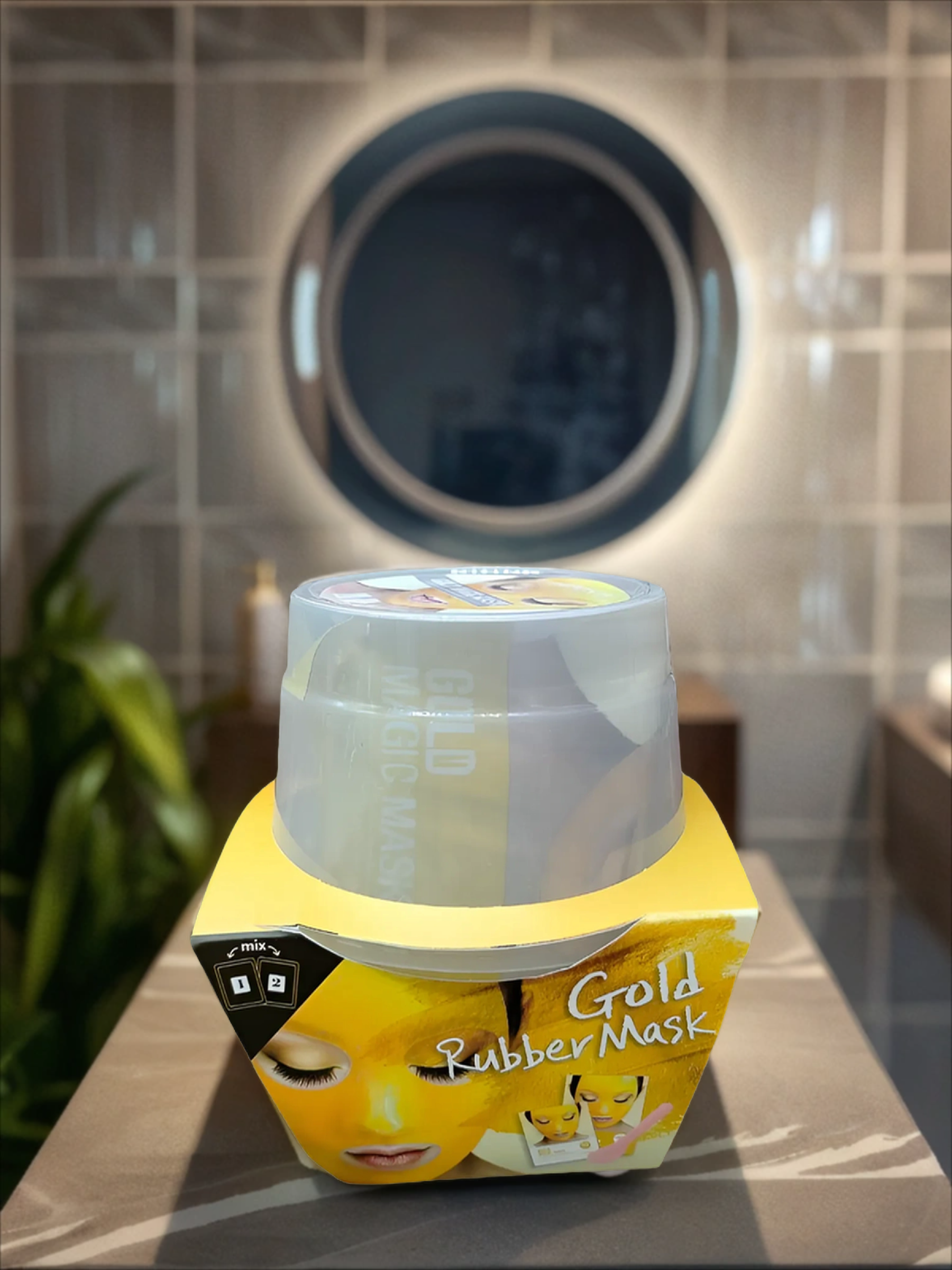 Lindsay Gold Magic Mask Cup Pack Альгинатная маска для лица с золотом 72 гр