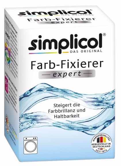 Simplicol Expert Фиксатор для закрепления окрашенных тканей и придания большей яркости 90 мл