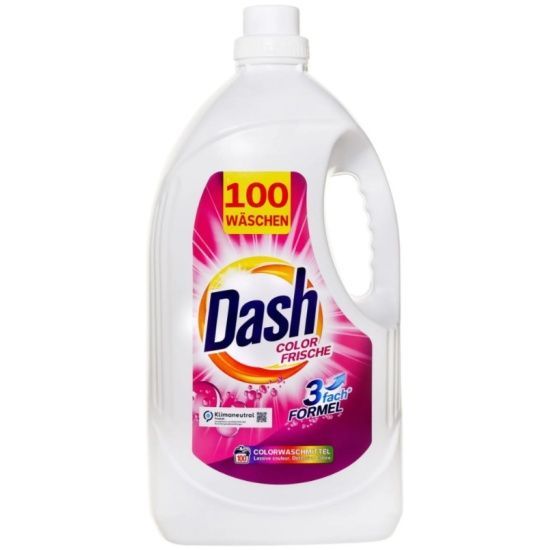 Dash 3 Fach Formel Color Frische Гель для стирки цветного белья 5 л на 100 стирок