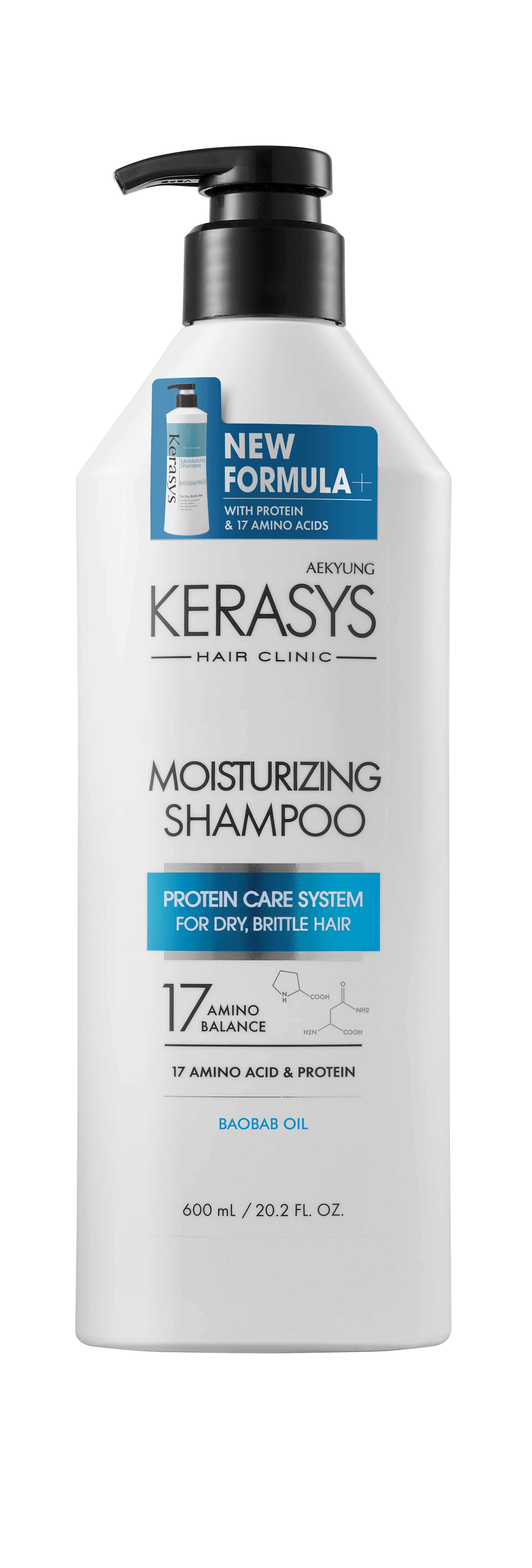 Aekyung Kerasys Moisture Шампунь для волос Увлажняющий 600 мл