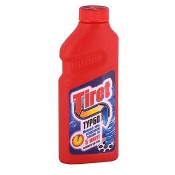 Tiret Turbo Гель для устранения сложных засоров 1 л