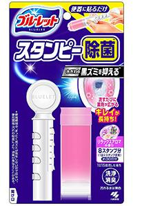 Kobayashi Bluelet Stampy Relaxing Aroma Дезодорирующий очиститель для унитазов с дозатором в форме цветка с ароматом Цветочного букета 28 гр