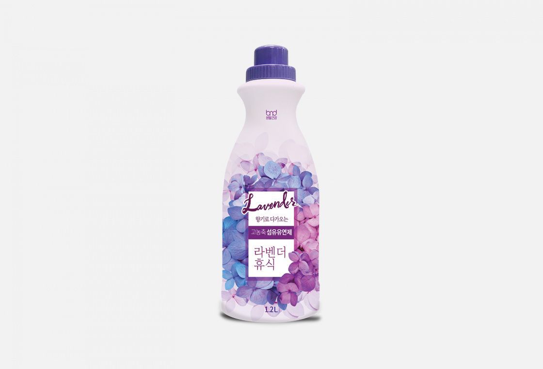 B&D High Enrichment Lavender Кондиционер для белья концентрированный с ароматом Лаванды 1.2 л на 100 стирок