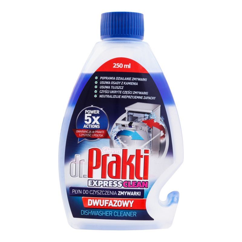 Clovin Dr. Prakti Express Clean Очиститель для посудомоечных машин 250 мл