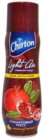 Chirton Light Air Освежитель воздуха сухого распыления Гранатовый мусс 300 мл
