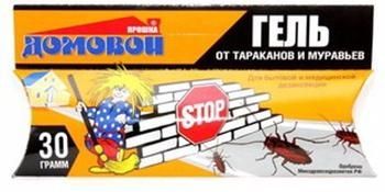 Домовой Прошка Гель от Тараканов и Муравьев шприц-дозатор 30 гр