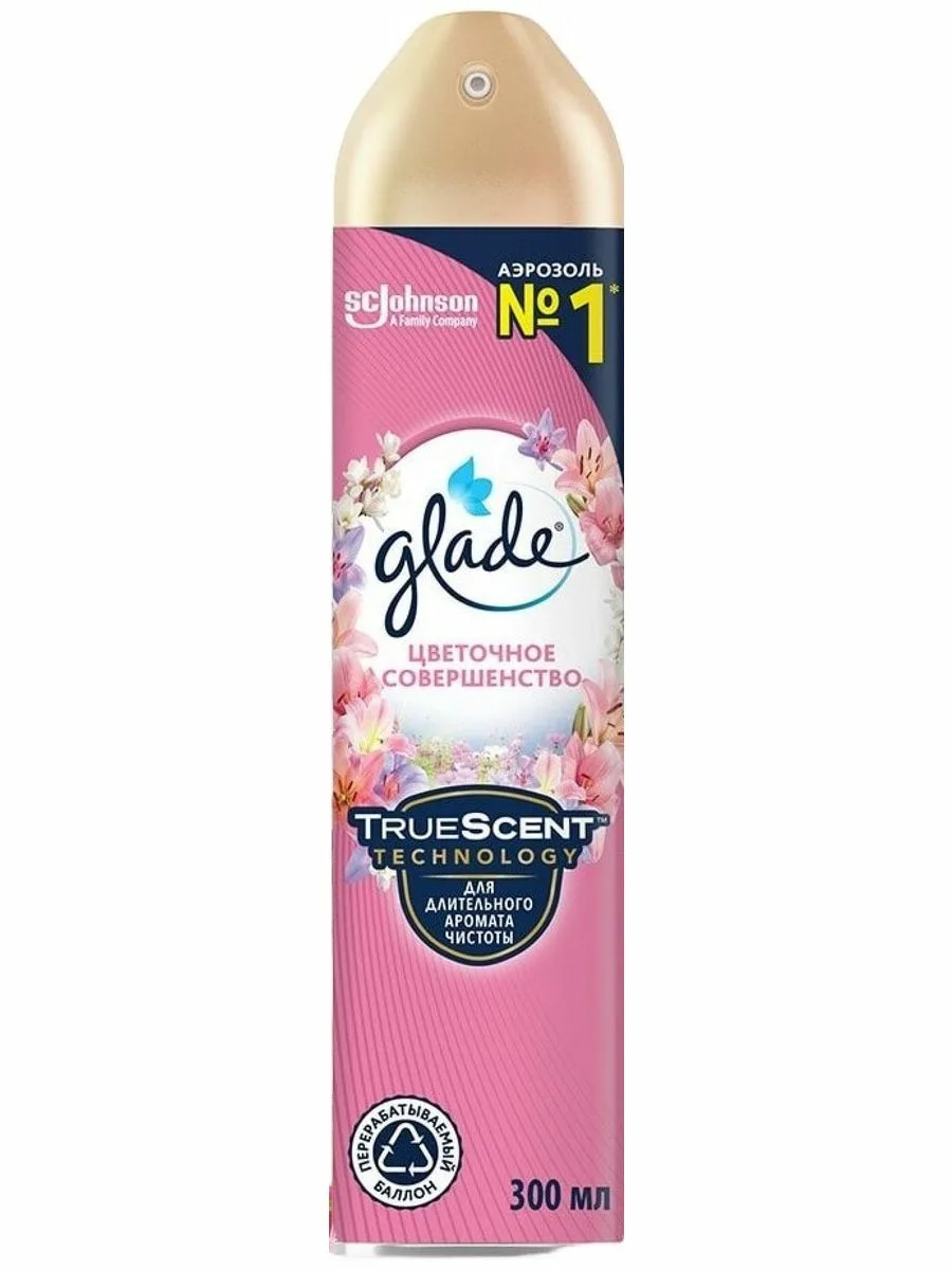 Glade Освежитель воздуха Цветочное Совершенство 300 мл