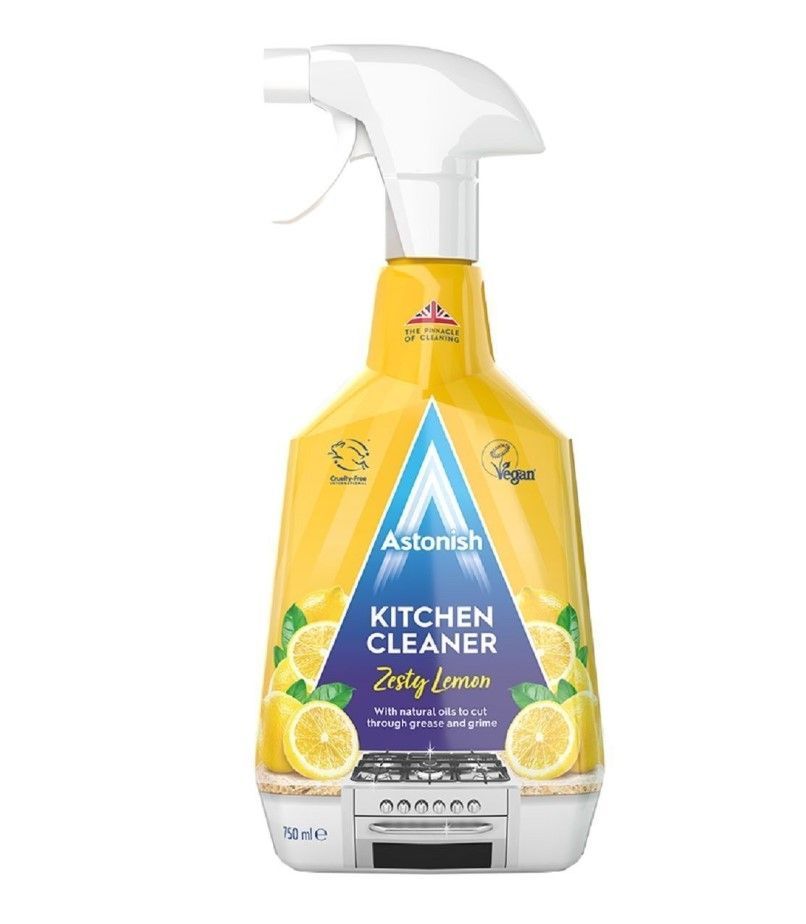Astonish Kitchen Cleaner Zesty Lemon Спрей универсальный для кухни Пикантный лимон 750 мл