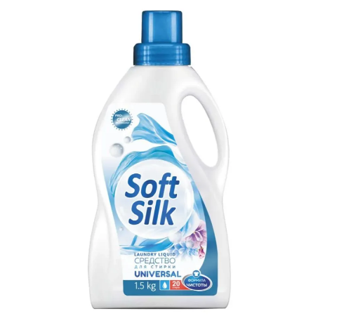 Romax Soft Silk Universal Жидкое средство для стирки белья универсальное 1,5 кг на 20 стирок